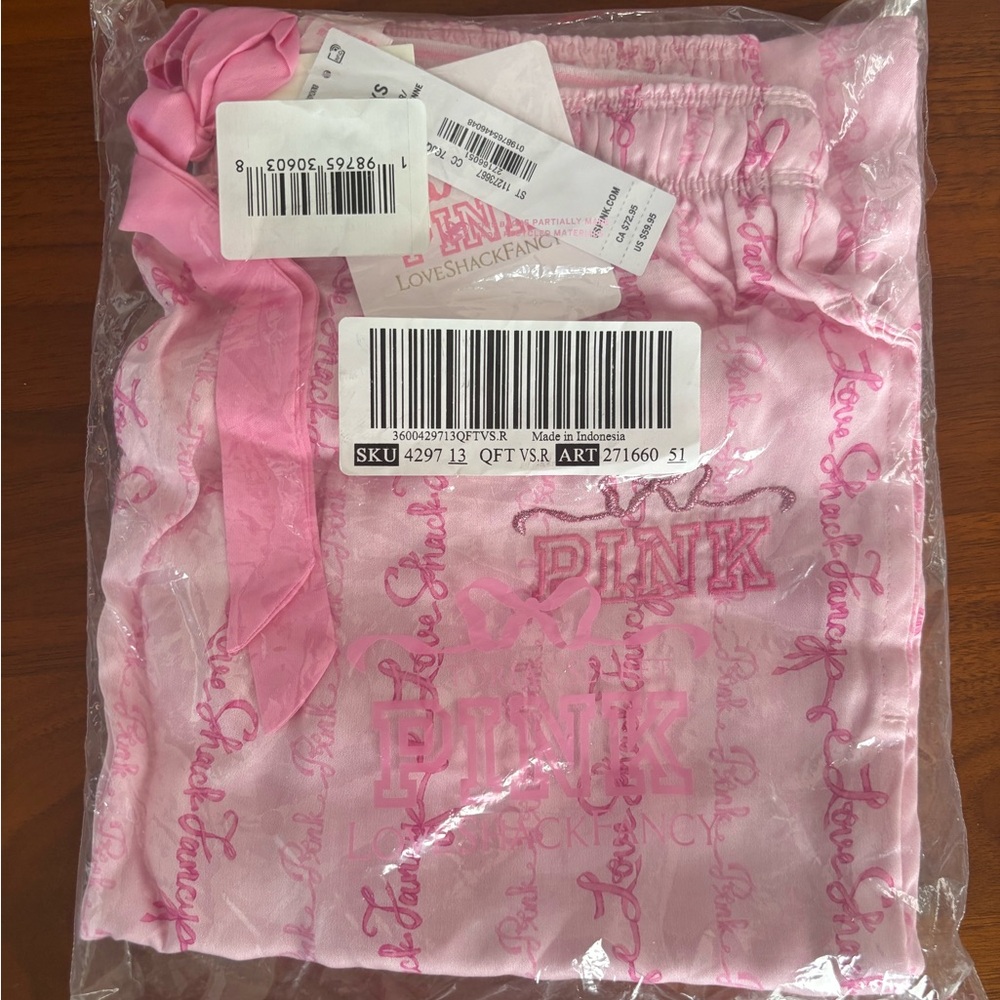 PINK LoveShackFancy Sleepwear Set
